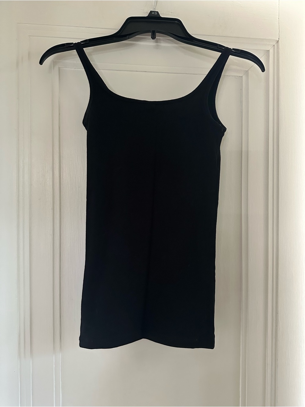 Cynthia Rowley Black Pima Cotton Tank - XS